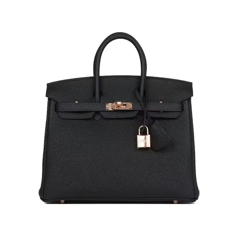 Hermes Birkin 30 Bag in Epsom Leather with Gold Hardware in Black/Gold