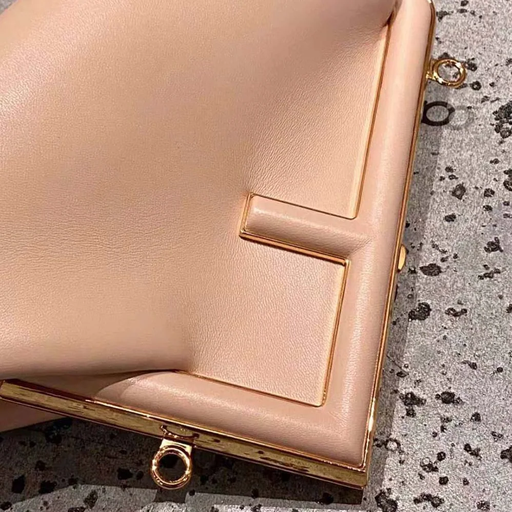 Fendi First Small Nappa Leather Bag for Women in Pink Fendi First Small Nappa Leather Bag for Women in Pink