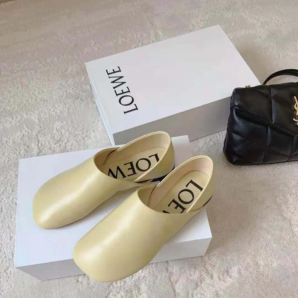 Loewe Toy Slipper in Goatskin for Women in Yellow Loewe Toy Slipper in Goatskin for Women in Yellow