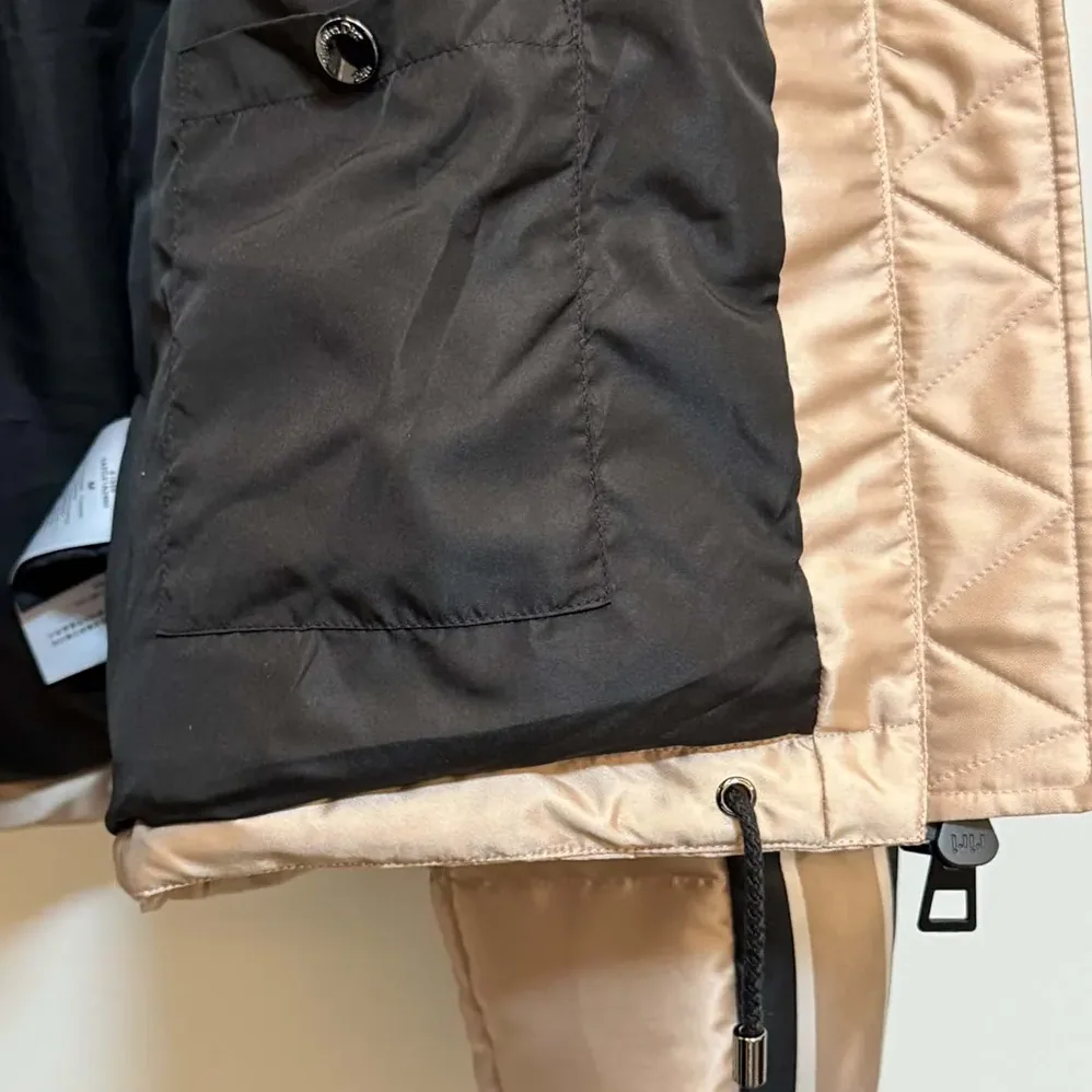 Dior DiorAlps Hooded Cropped Puffer Jacket Pink Quilted Technical Fabric for Women