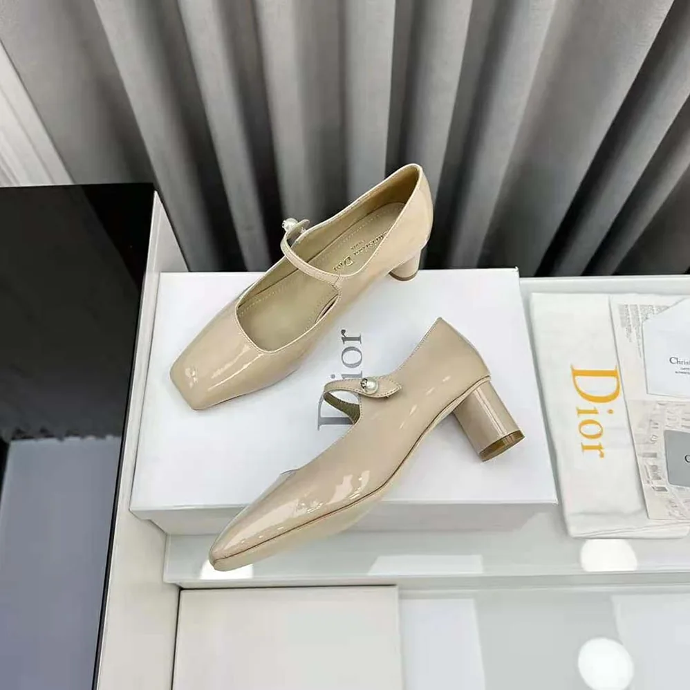 Dior Jolie Dior Pump Nude Patent Calfskin for Women
