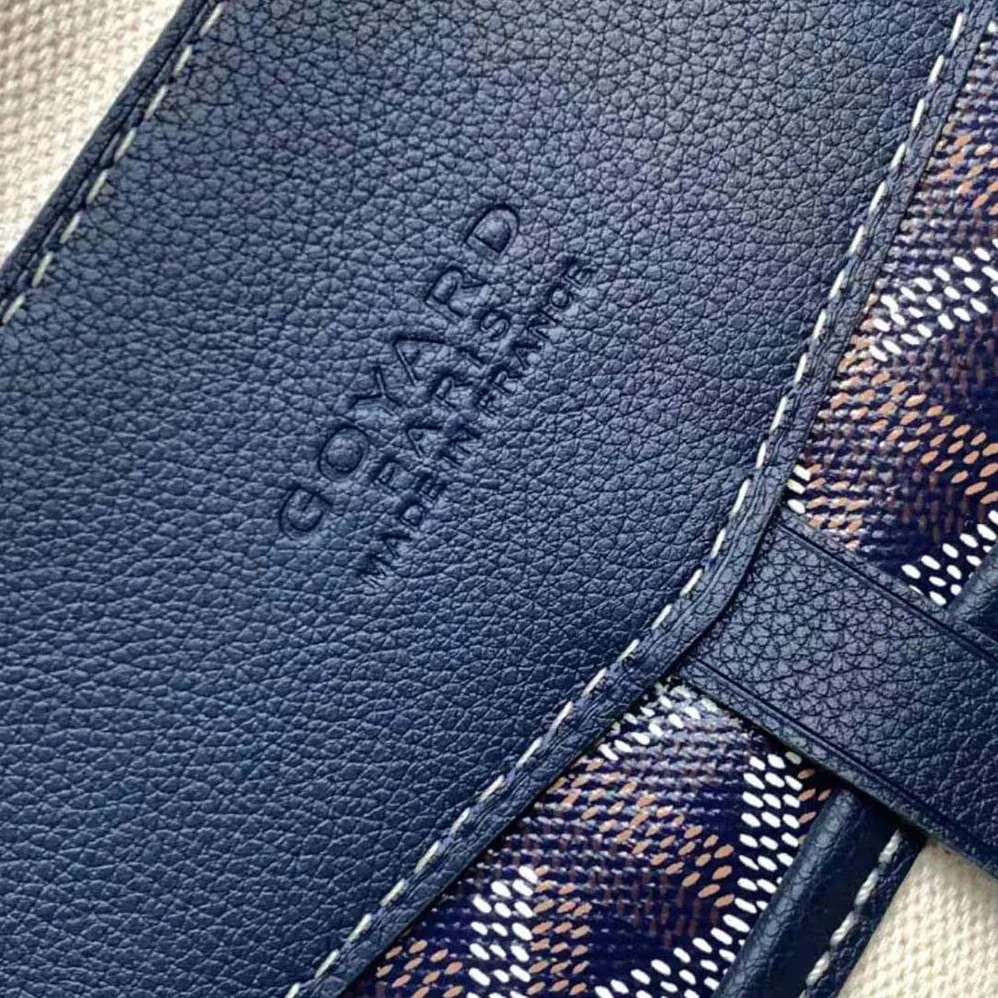 Goyard Cisalpin Document Case for Unisex in Navy