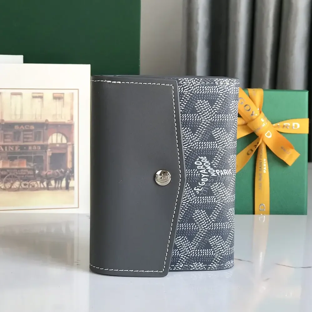 Goyard Saint Gabrie Wallet for Unisex in Grey
