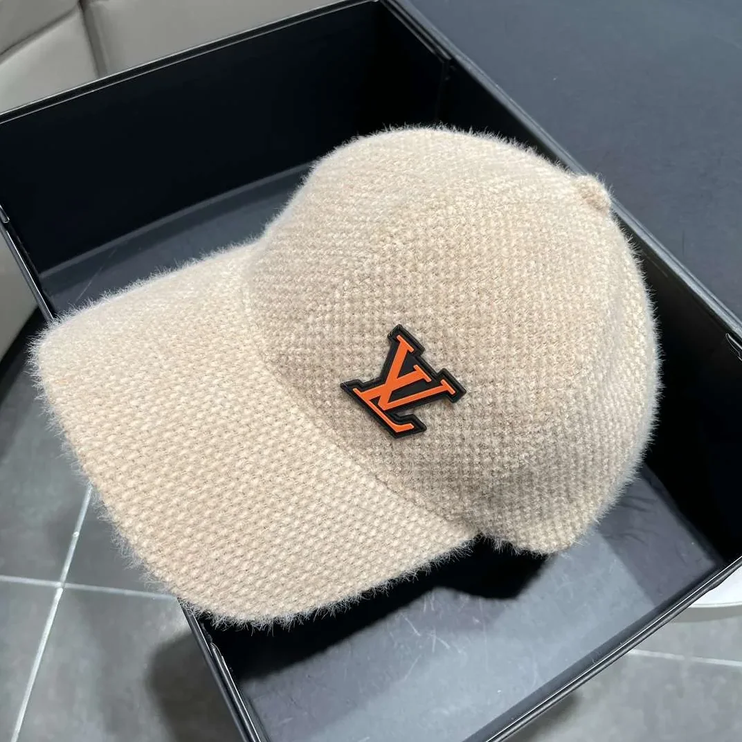 Louis Vuitton Corduroy Cap Beige Louis Vuitton Corduroy Cap Beige