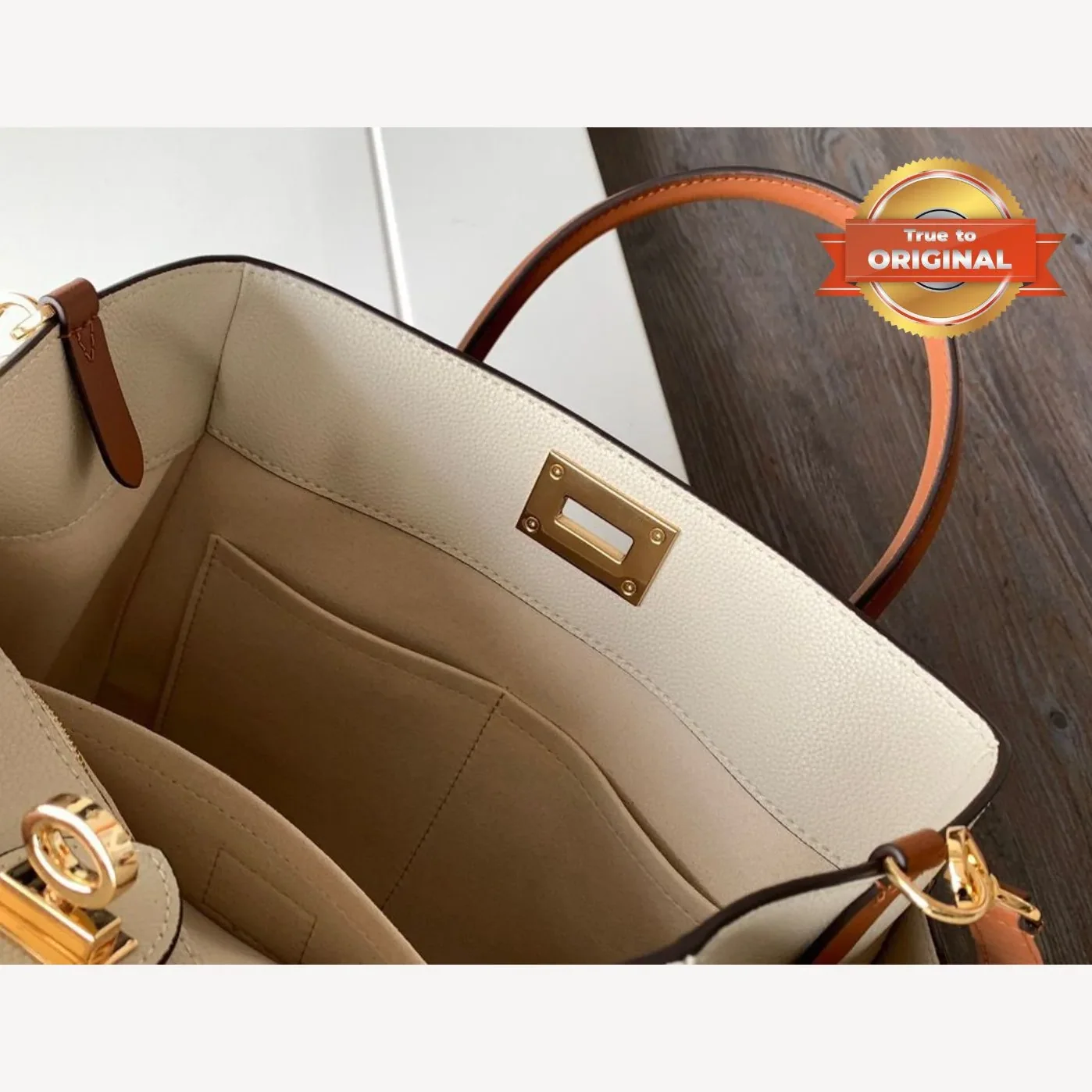 Louis Vuitton On My Side MM Tote Bag Grey / Louis Vuitton On My Side MM Tote Bag Grey /