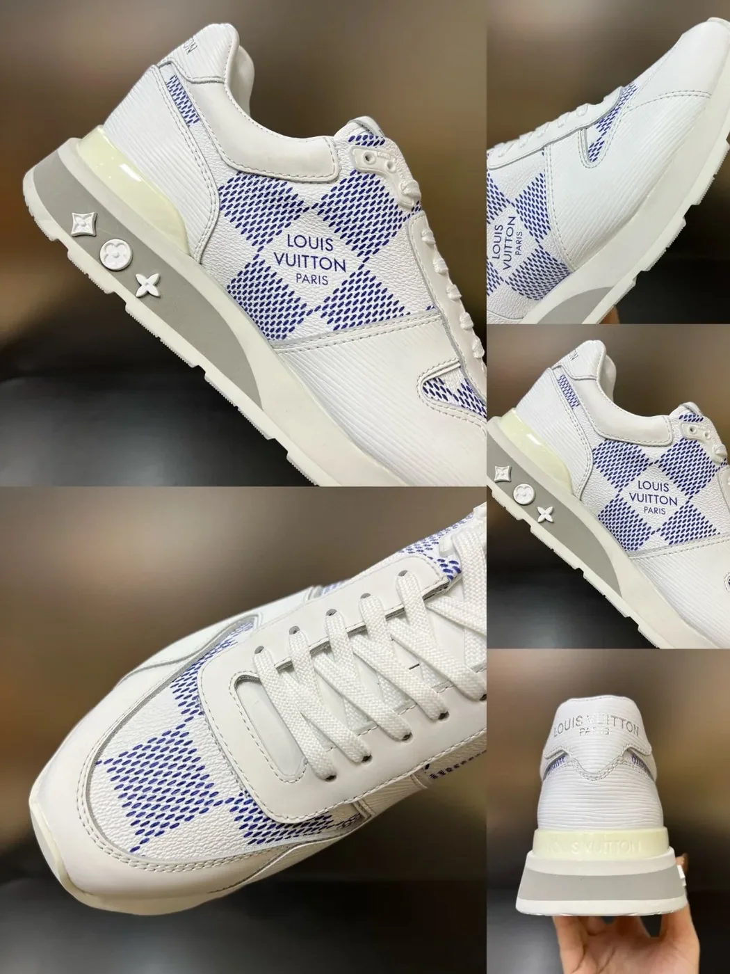 Louis Vuitton Run 55 Sneaker White Louis Vuitton Run 55 Sneaker White