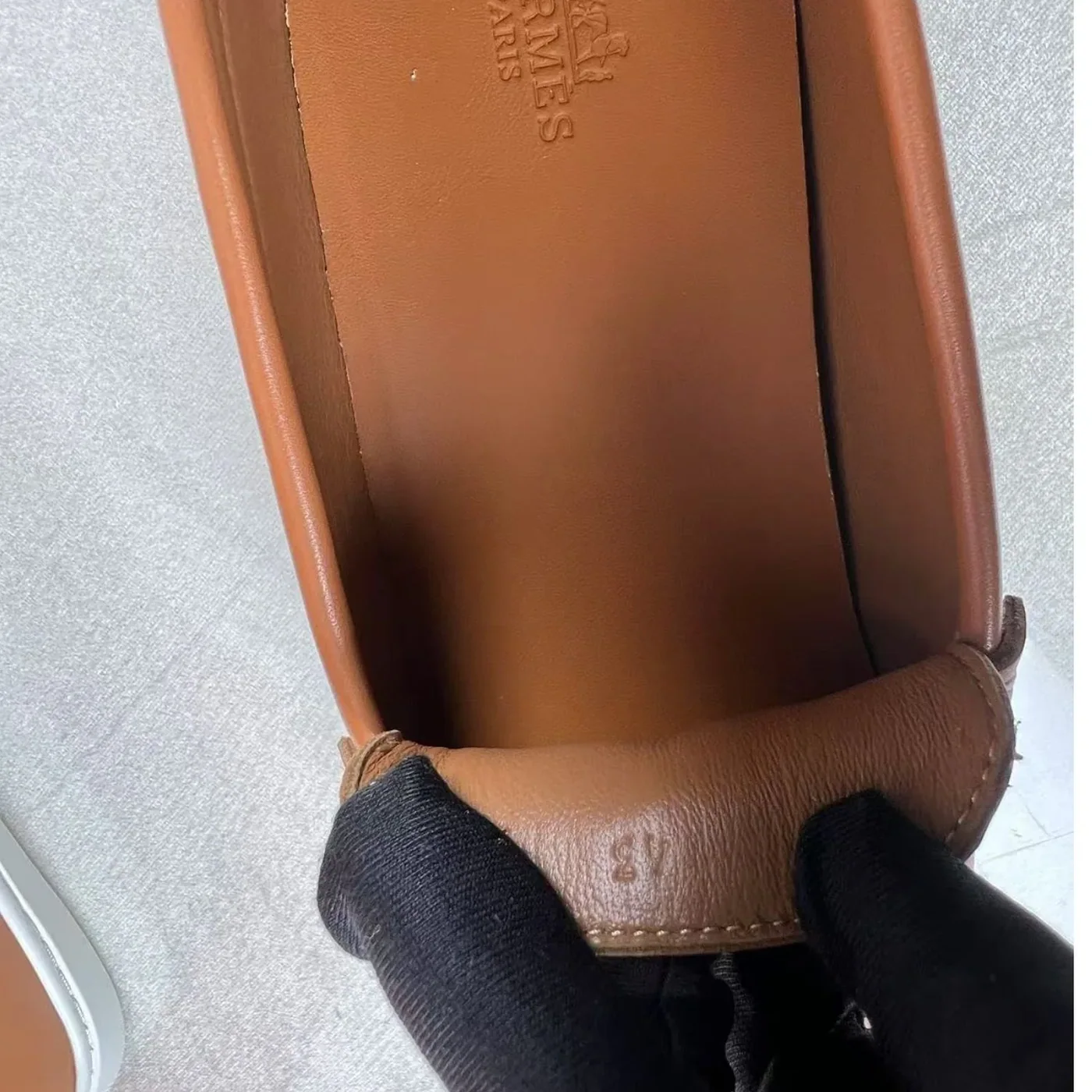 Hermes Ignacio Loafers Brown