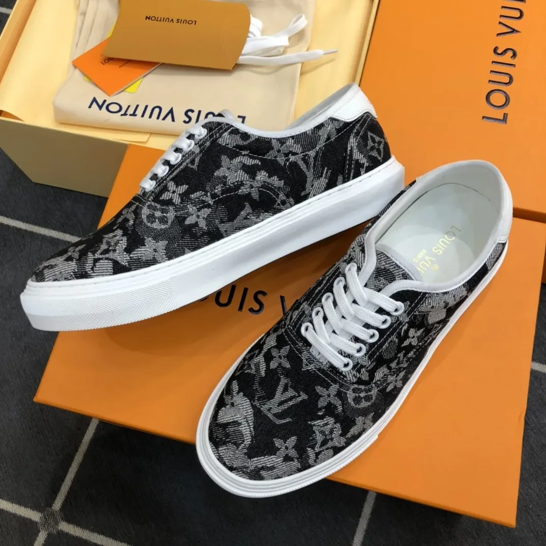 Louis Vuitton LV Trocadero Richelieu Sneaker Black