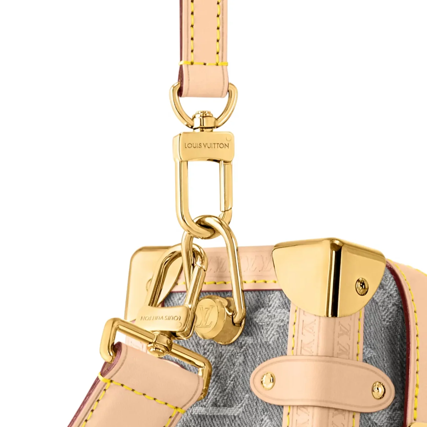 Louis Vuitton Side Trunk MM Washed Gray /