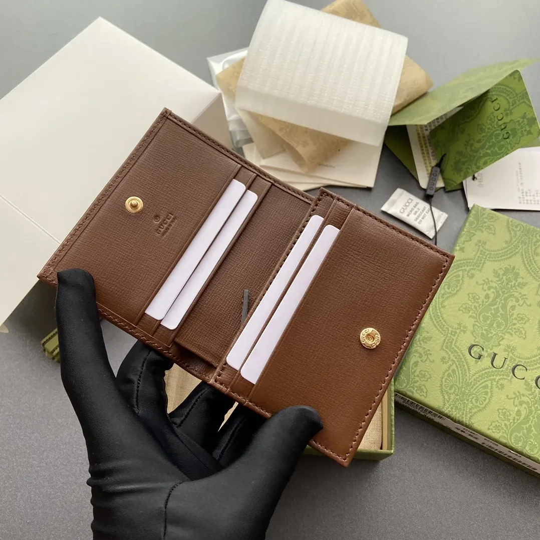 Gucci Horsebit 1955 Card Case Wallet Brown / Gucci Horsebit 1955 Card Case Wallet Brown /