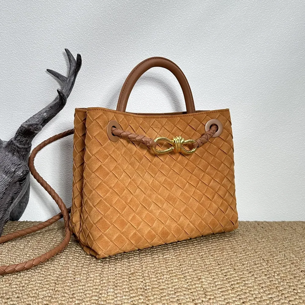 Bottega Veneta Small Andiamo for Women in Brown Bottega Veneta Small Andiamo for Women in Brown