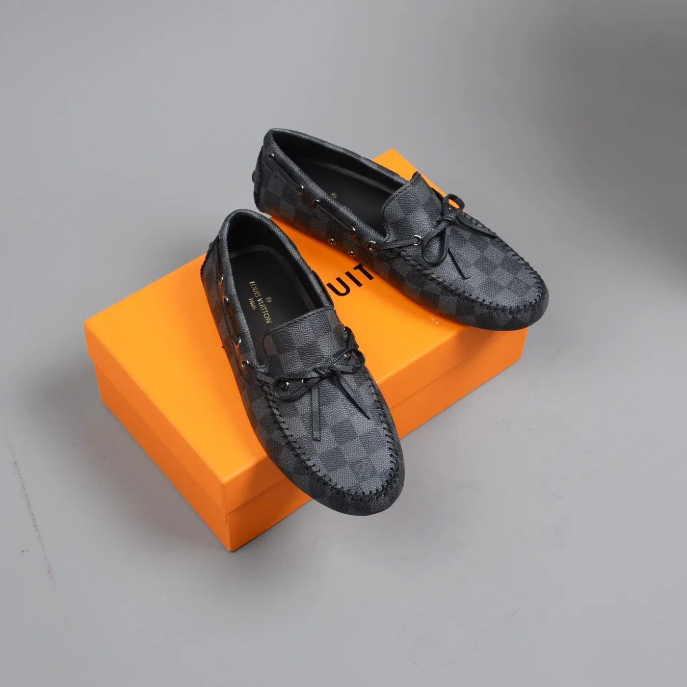 Louis Vuitton Driver Moccasin Black Virgil Abloh Louis Vuitton Driver Moccasin Black Virgil Abloh