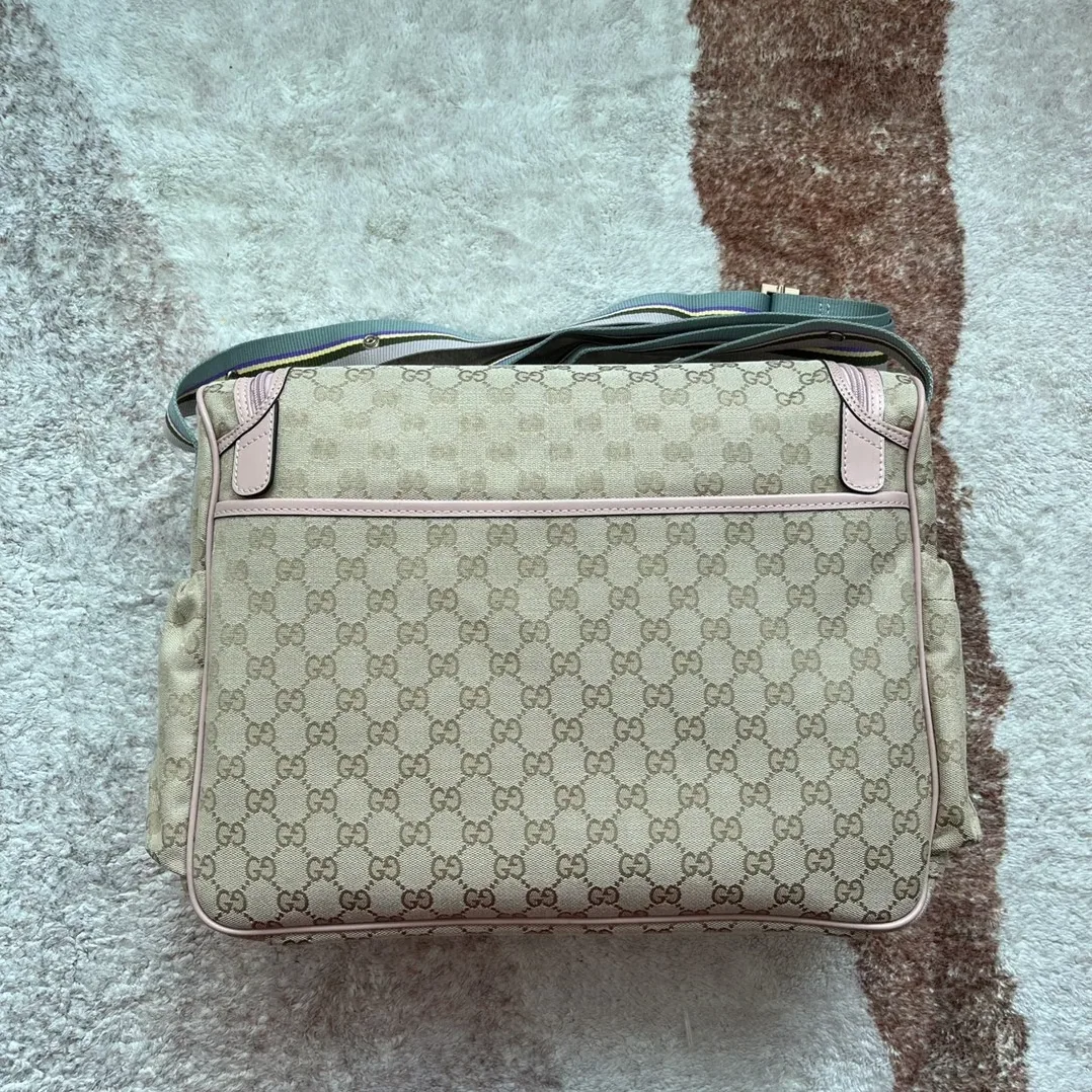 Gucci Original GG Baby Changing Bag in Brown