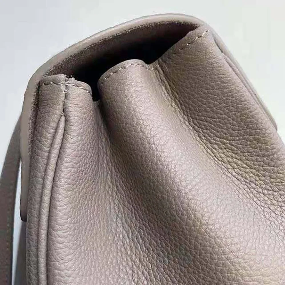 Celine Medium Soft 16 Bag in Supple Grained Calfskin for Women in Gray