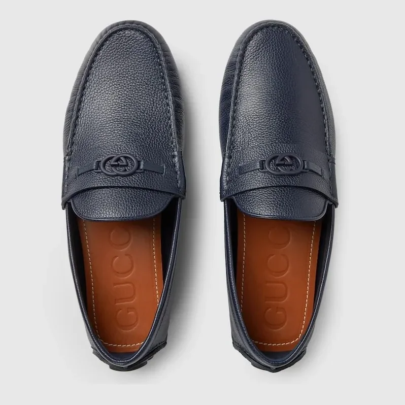 Gucci Driver Loafer Blue