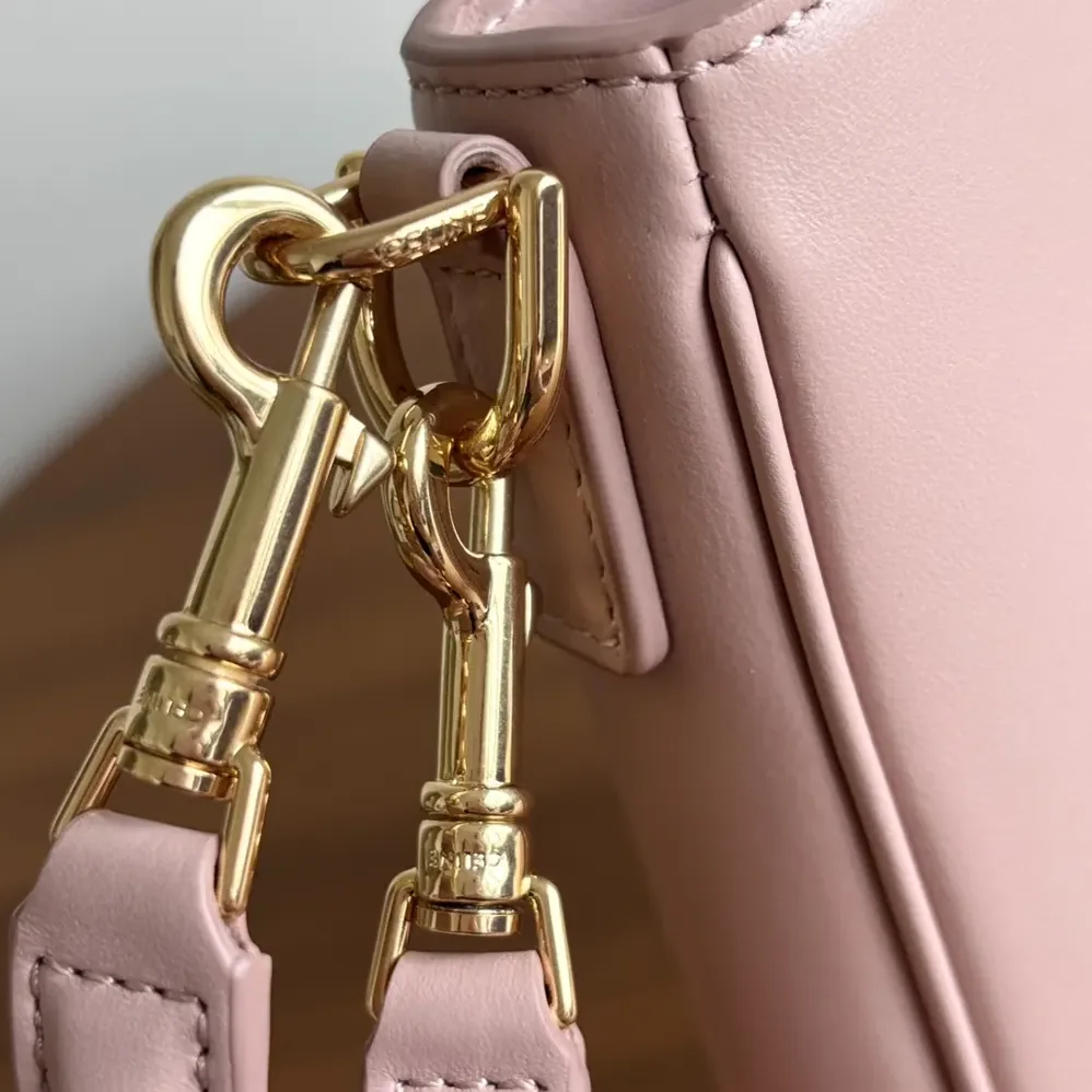 Celine Small Camille 16 Soft Bag in Smooth Calfskin for Women in Pink