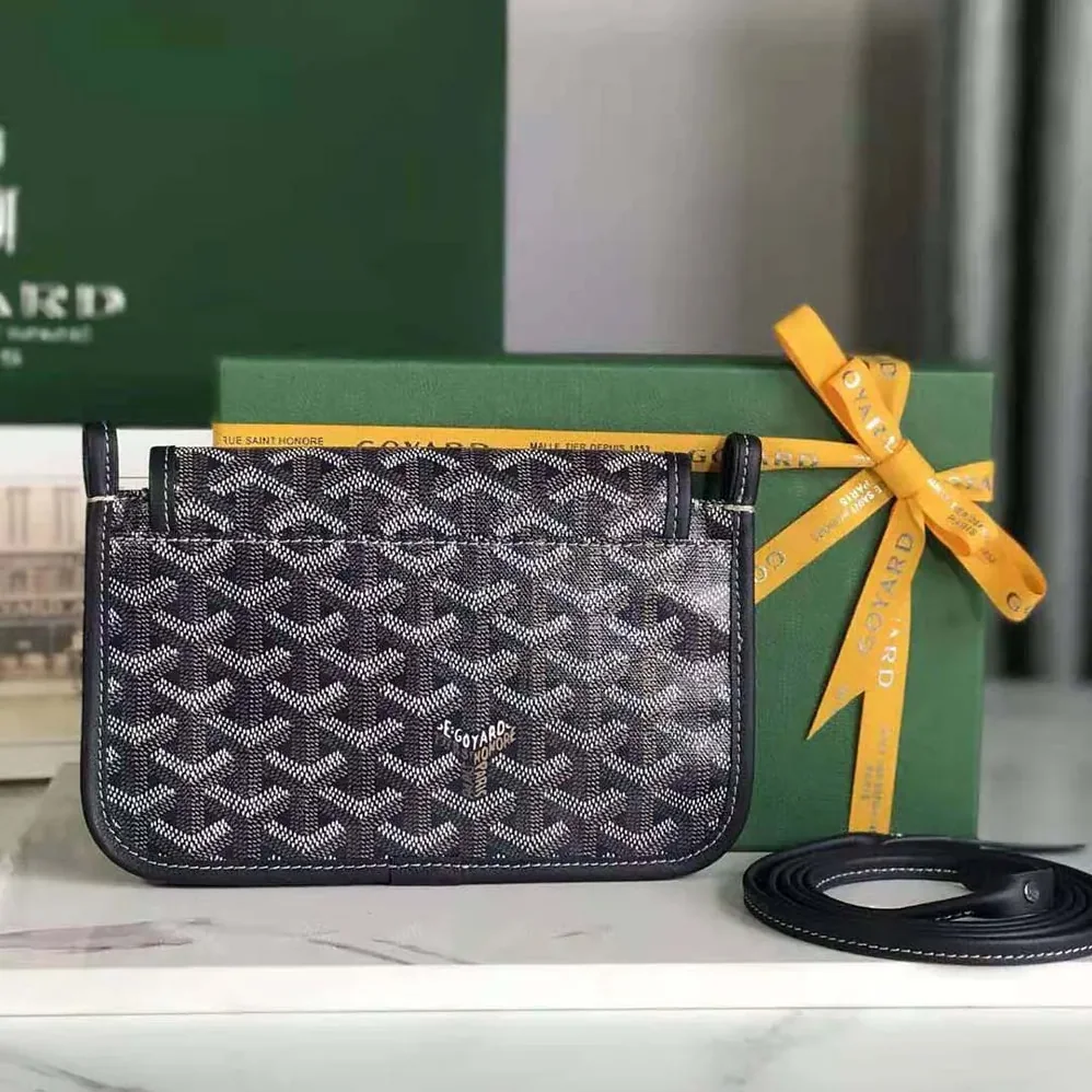 Goyard Plumet Pocket Wallet for Women in Navy