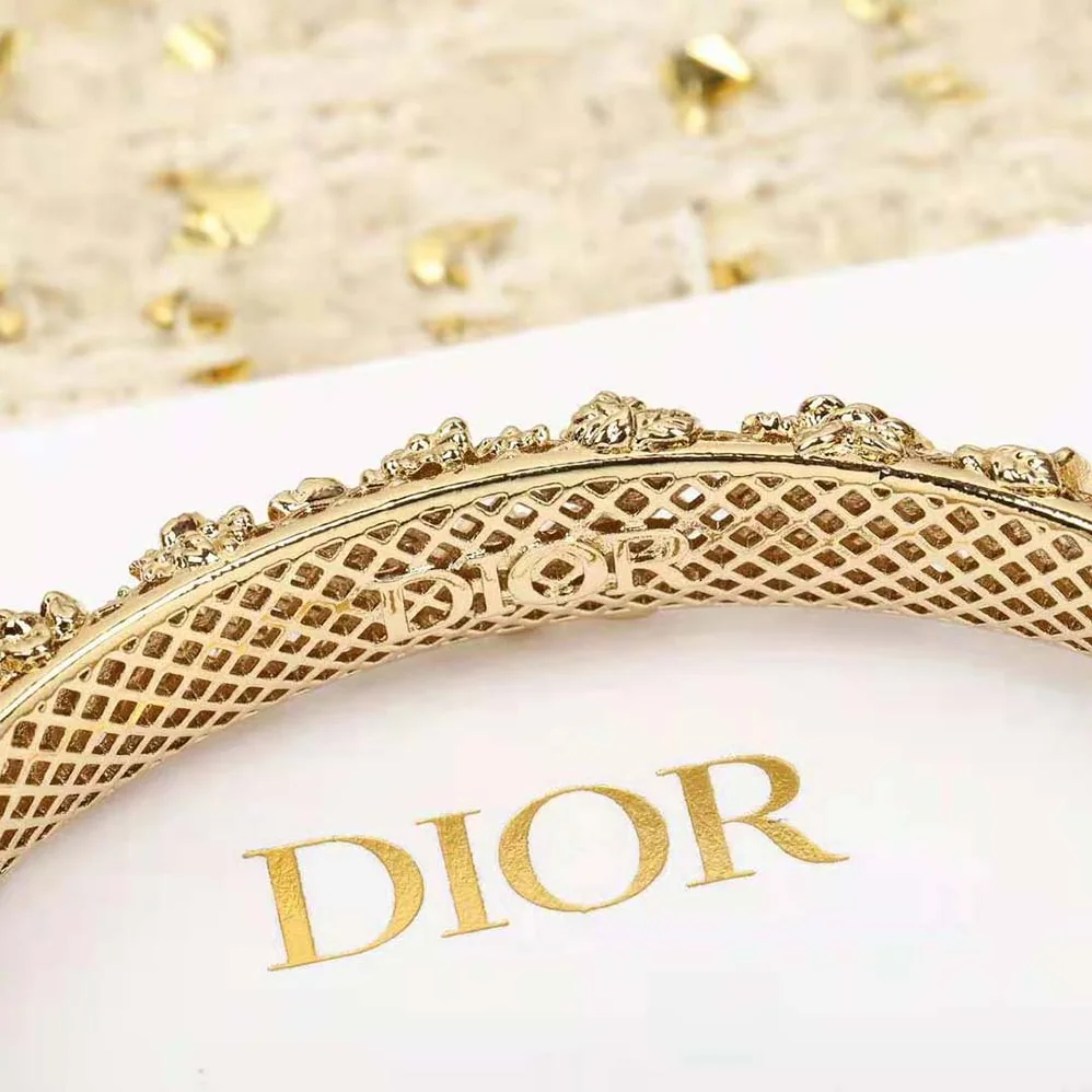 Dior Tribales Bangle Gold for Women in Finish Metal