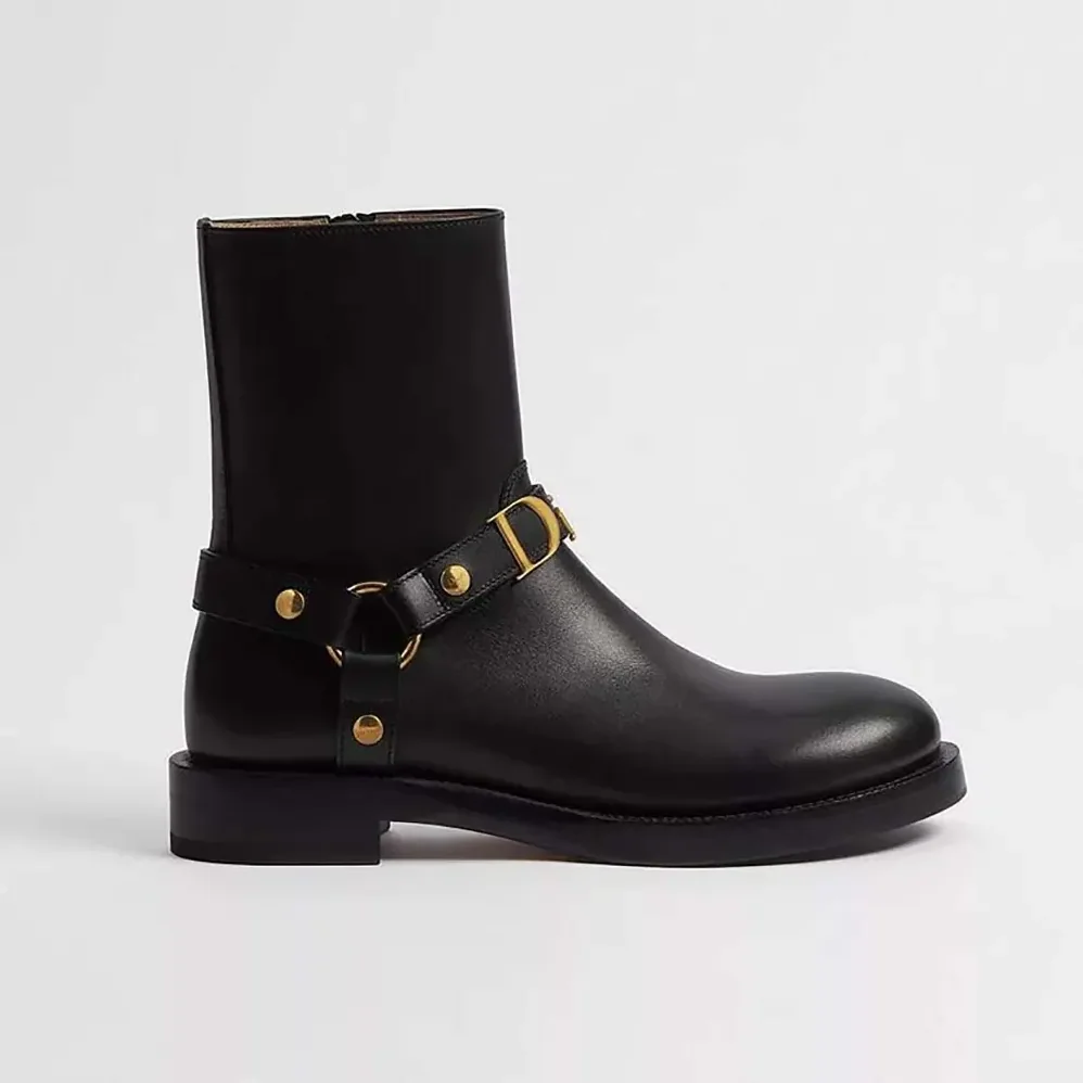 Dior Bolt Ankle Boot Black Calfskin for Women Dior Bolt Ankle Boot Black Calfskin for Women