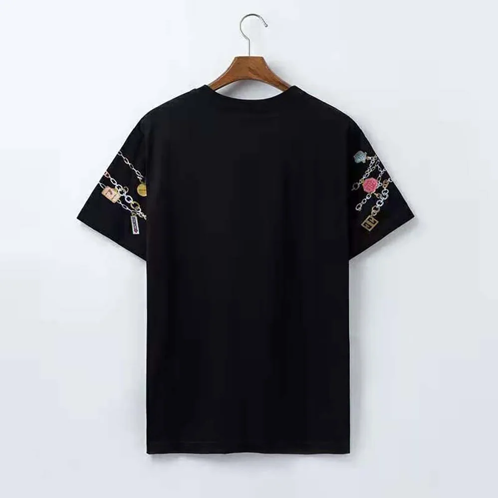 Givenchy Charms Masculine T-shirt for Women in Black