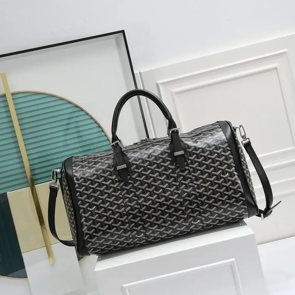 Goyard Boston 50 Bag for Unisex in Black