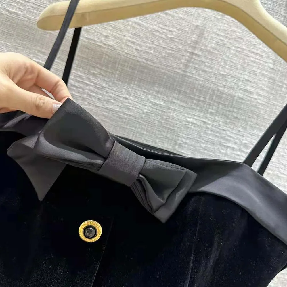 Miu Miu Velvet Top with Jacquard Logo for Women