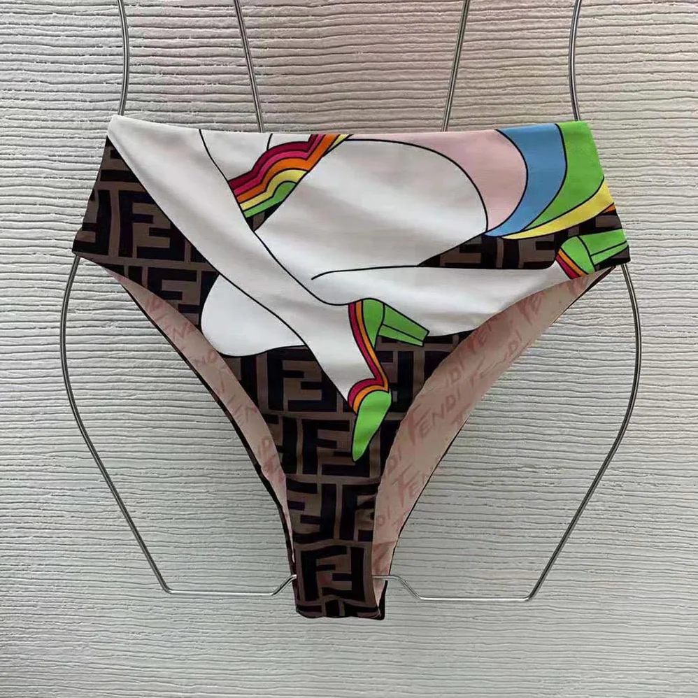 Fendi Swimsuit Multicolor Lycra Bikini for Women in Pink Fendi Swimsuit Multicolor Lycra Bikini for Women in Pink
