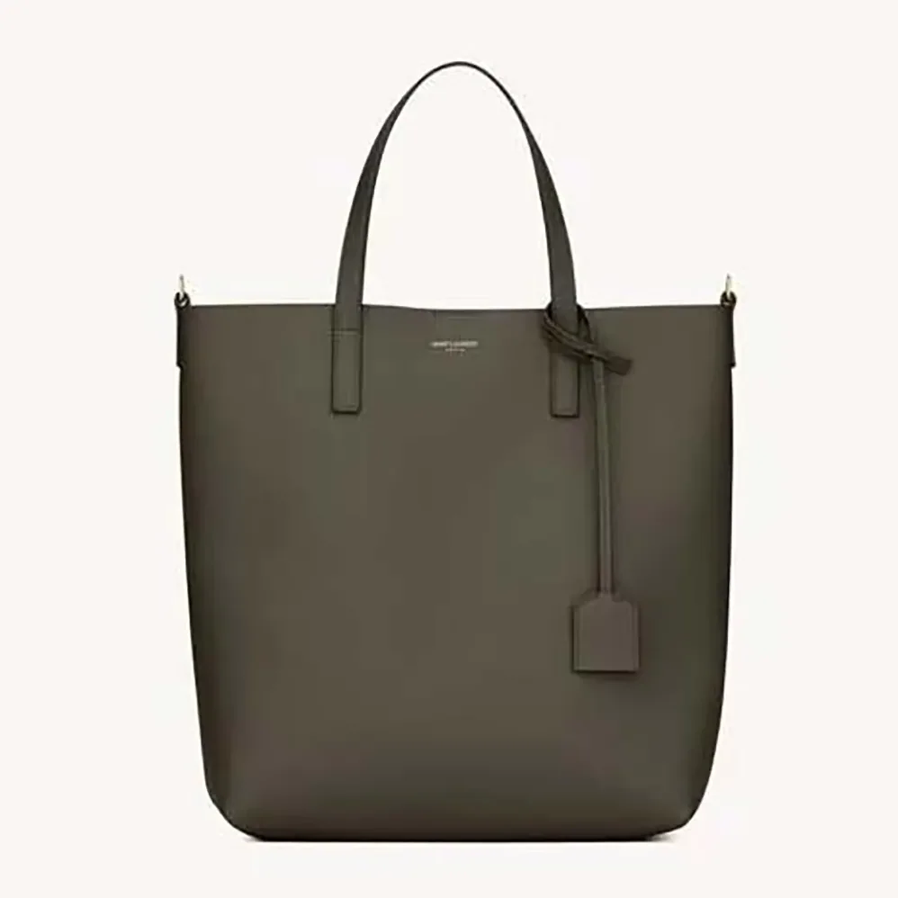 Saint Laurent YSL Shopping Saint Laurent Toy in Leather for Women in Gray Saint Laurent YSL Shopping Saint Laurent Toy in Leather for Women in Gray