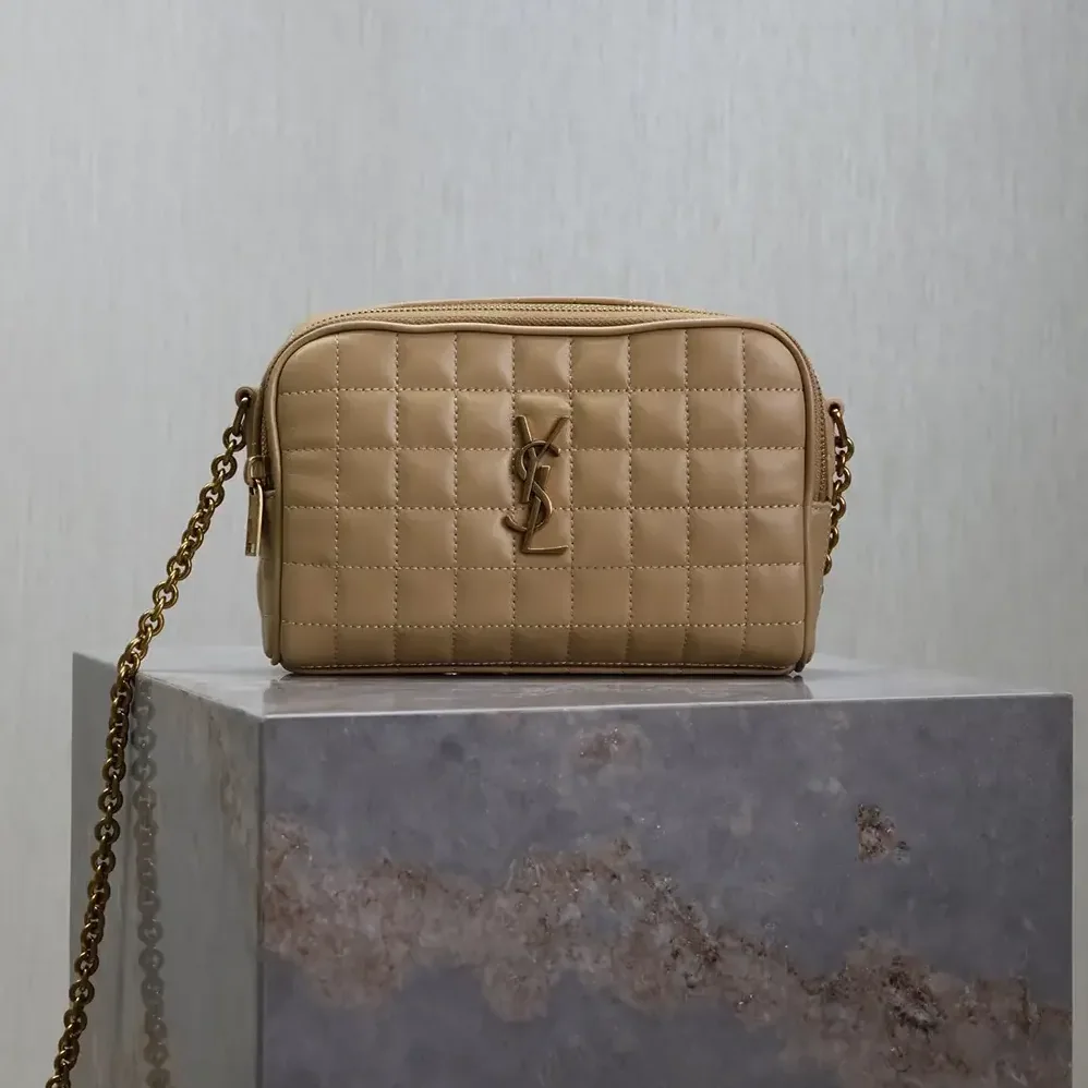 Saint Laurent YSL Cassandre Matelassé Carré Camera Bag in Lambskin for Women Saint Laurent YSL Cassandre Matelassé Carré Camera Bag in Lambskin for Women
