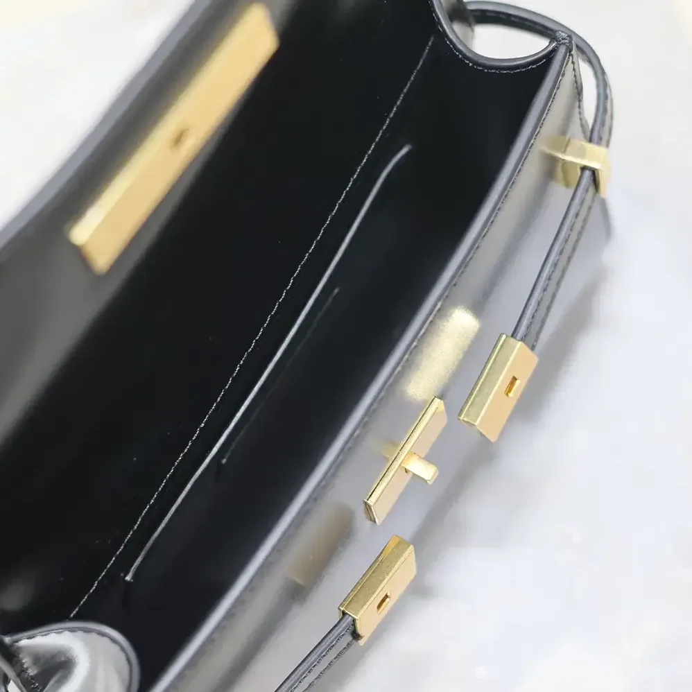 Saint Laurent YSL Mini Manhattan in Box Saint Laurent for Women in Black