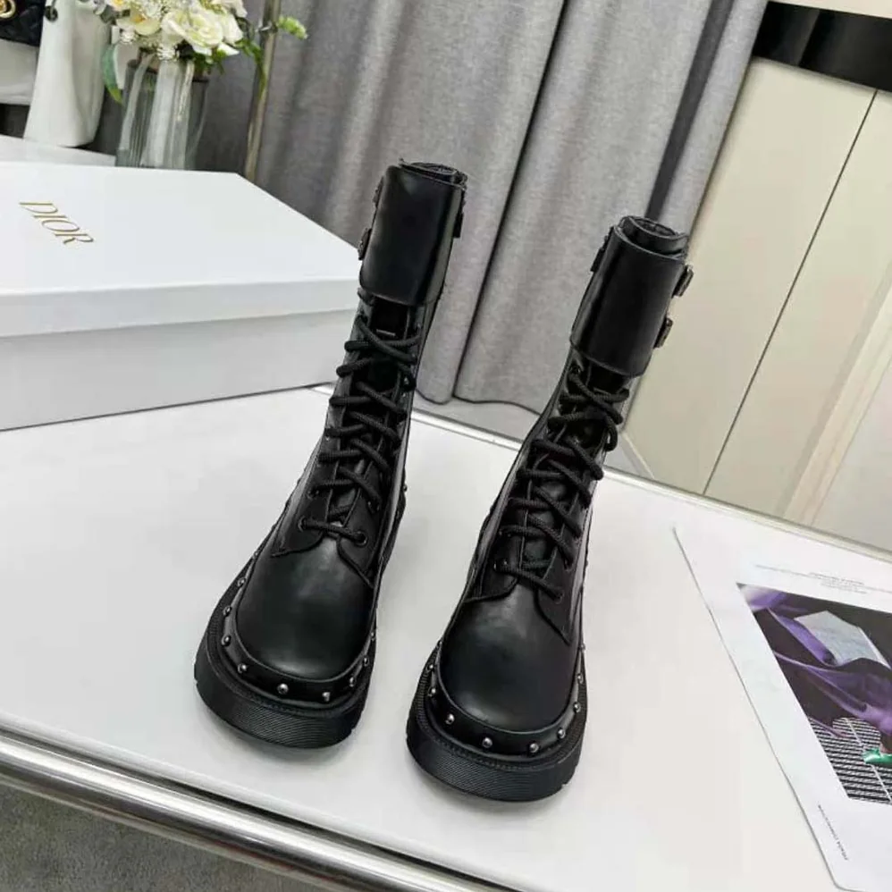 Dior Diorquake Ankle Boot Black Calfskin for Women Dior Diorquake Ankle Boot Black Calfskin for Women