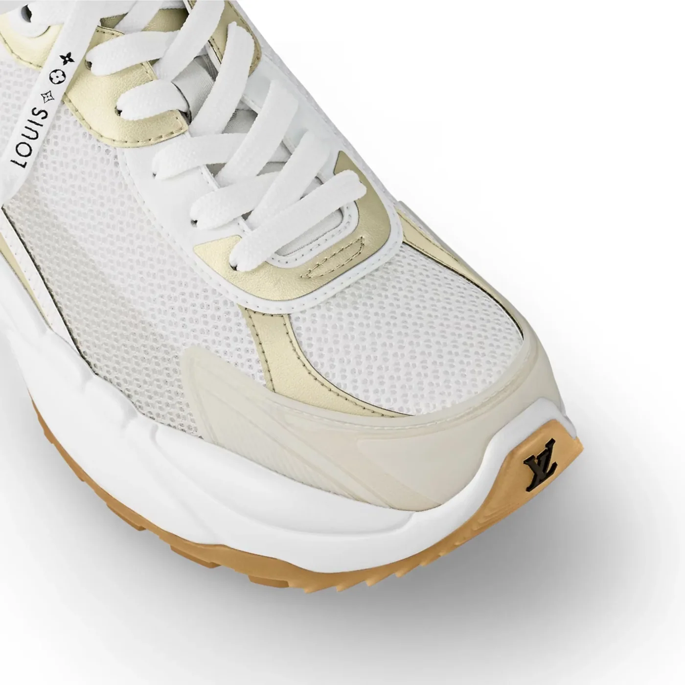 Louis Vuitton Run 55 Trainers Gold 1AAP61