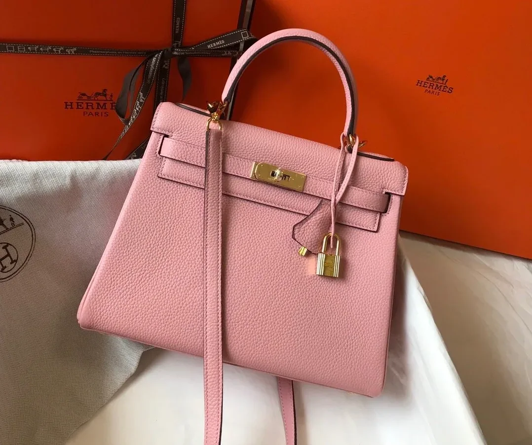 Hermes Kelly Bubblegum Pink Togo Bag Hermes Kelly Bubblegum Pink Togo Bag