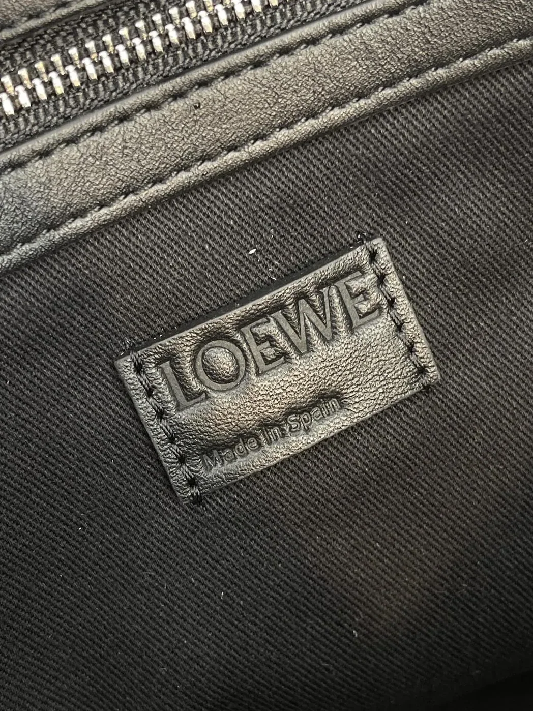 Loewe Buckle Horizontal Tote In Anagram Jacquard Black / B692K96X02