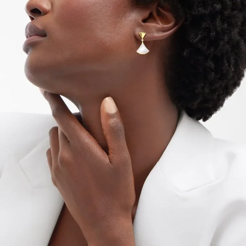 Bvlgari Divas Dream Earrings Yellow Gold