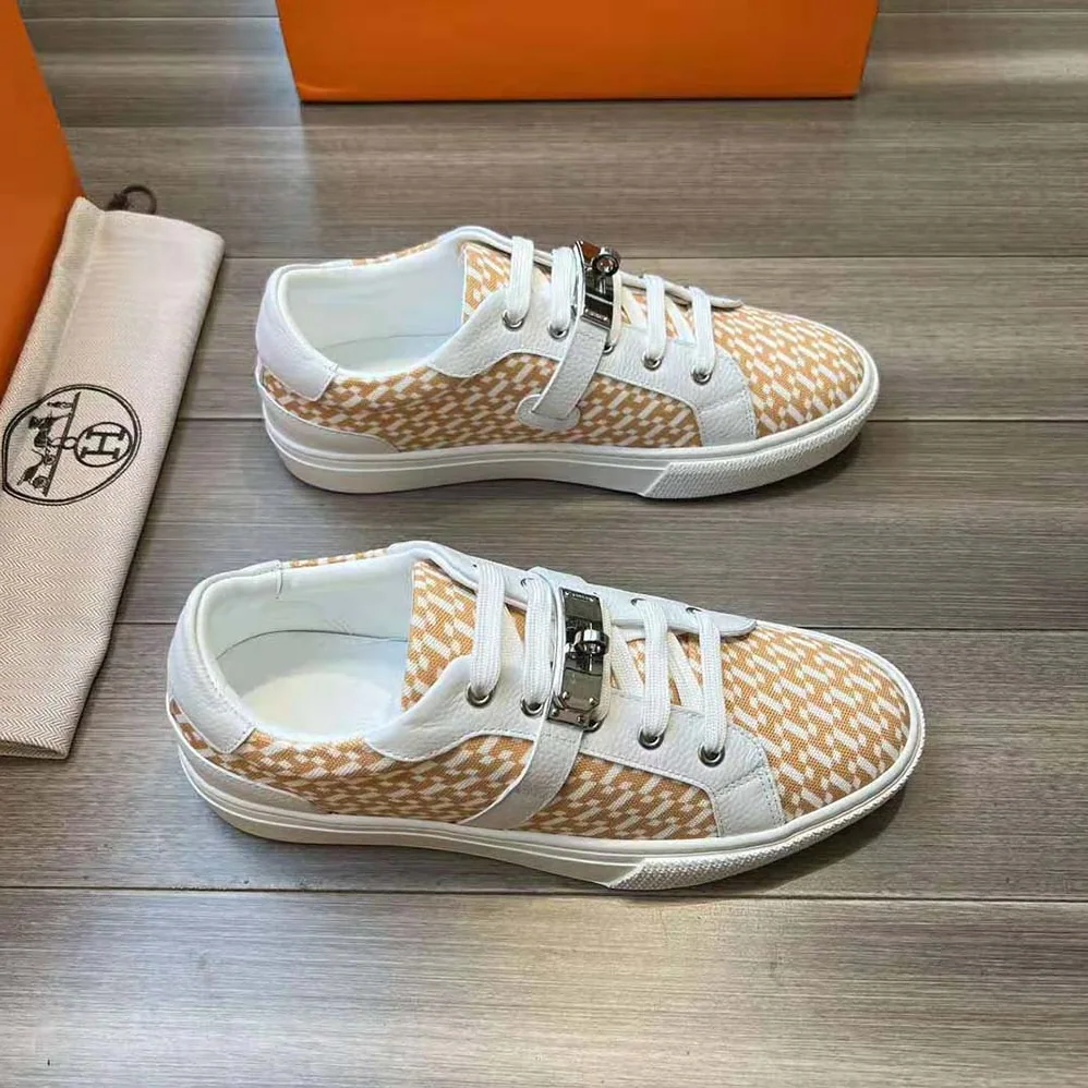 Hermes Free Sneaker in Calfskin for Women in White