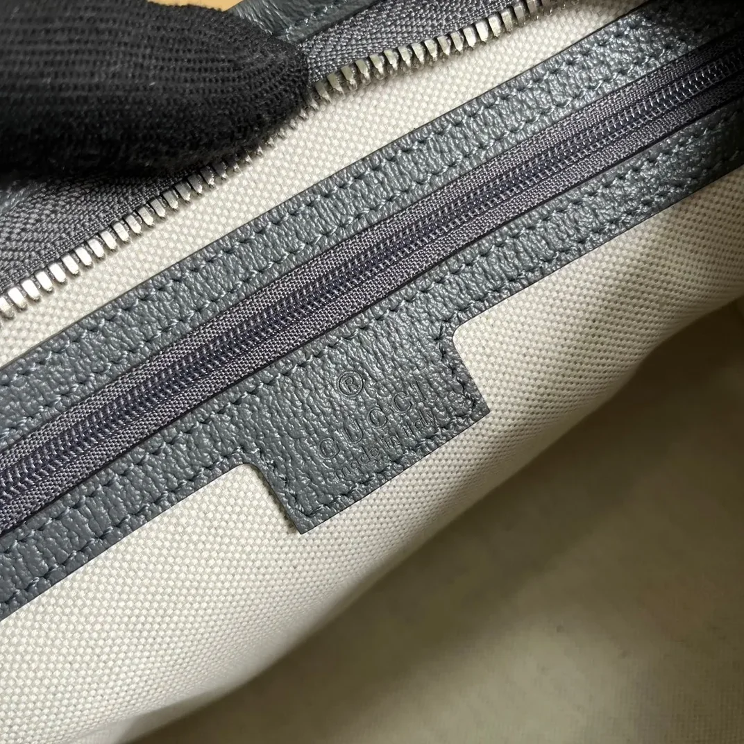 Gucci Ophidia GG Toiletry Case Supreme Canvas Grey /