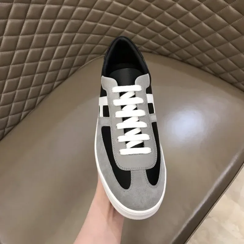 Hermes Boomerang Sneaker Black in Grey Hermes Boomerang Sneaker Black in Grey