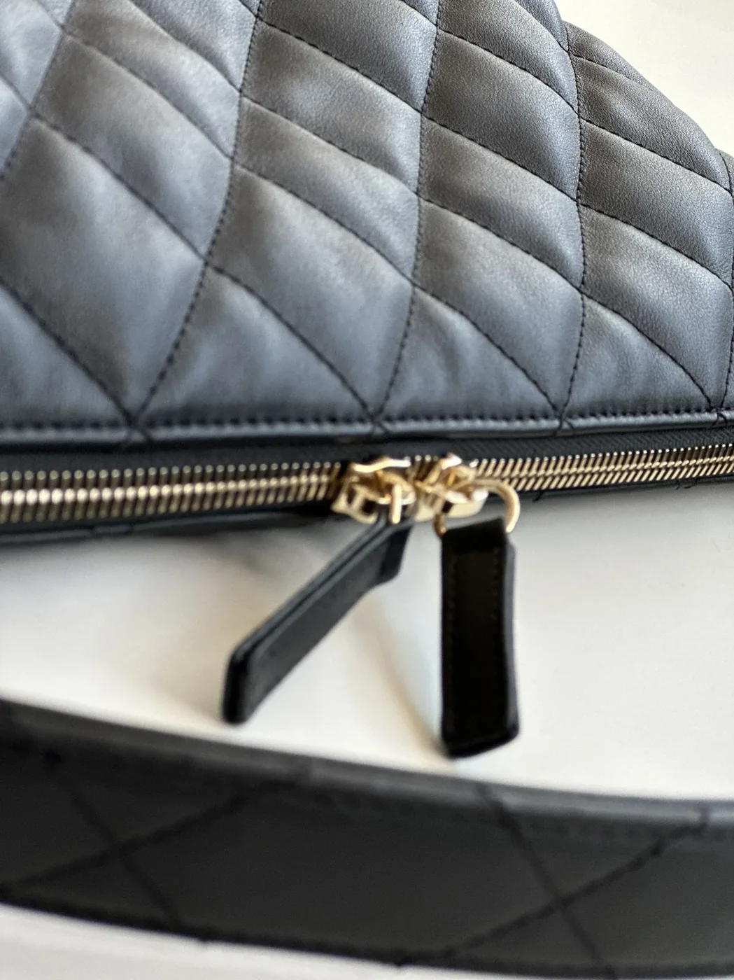 Chanel 23B Hobo Bag in Black Gold Hardware