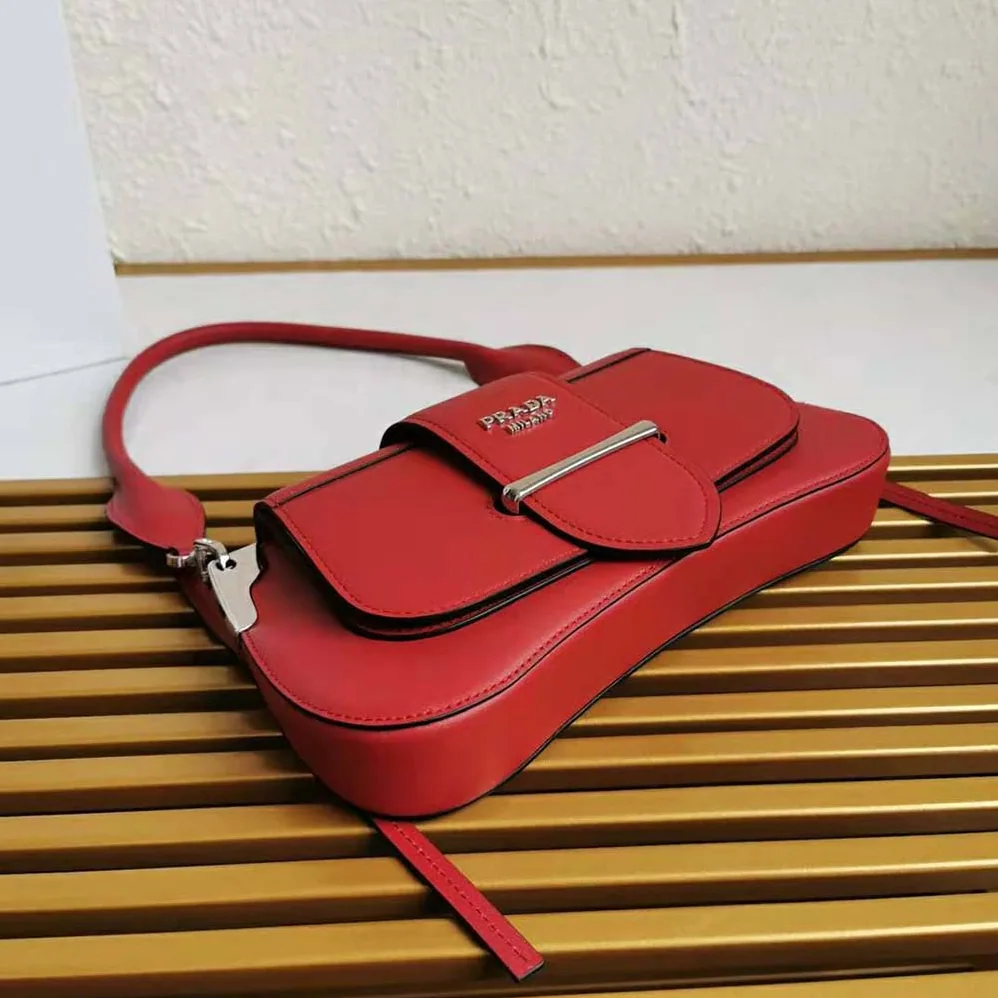 Prada Prada Sidonie Shoulder Bag for Women in Red
