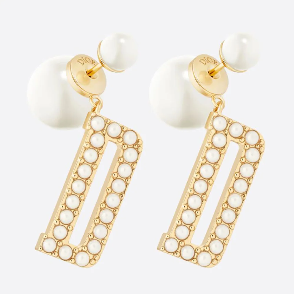 Dior Tribales Earrings Gold for Women in Finish Metal