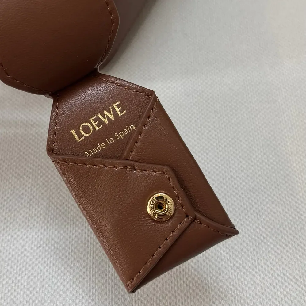 Loewe Small Featherlight Puzzle Bag in Nappa Lambskin for Unisex in Brown