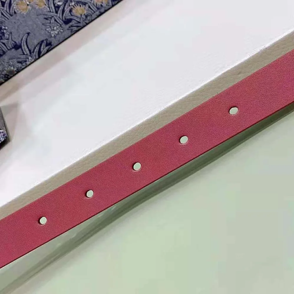 Dior 30 Montaigne Reversible Belt Pink and Ethereal Beige Smooth Calfskin 20 MM for Women