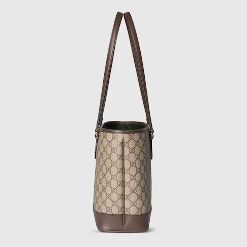 Gucci Ophidia Medium Tote Bag / Beige/ Dark Brown Gold Hardware Gucci Ophidia Medium Tote Bag / Beige/ Dark Brown Gold Hardware