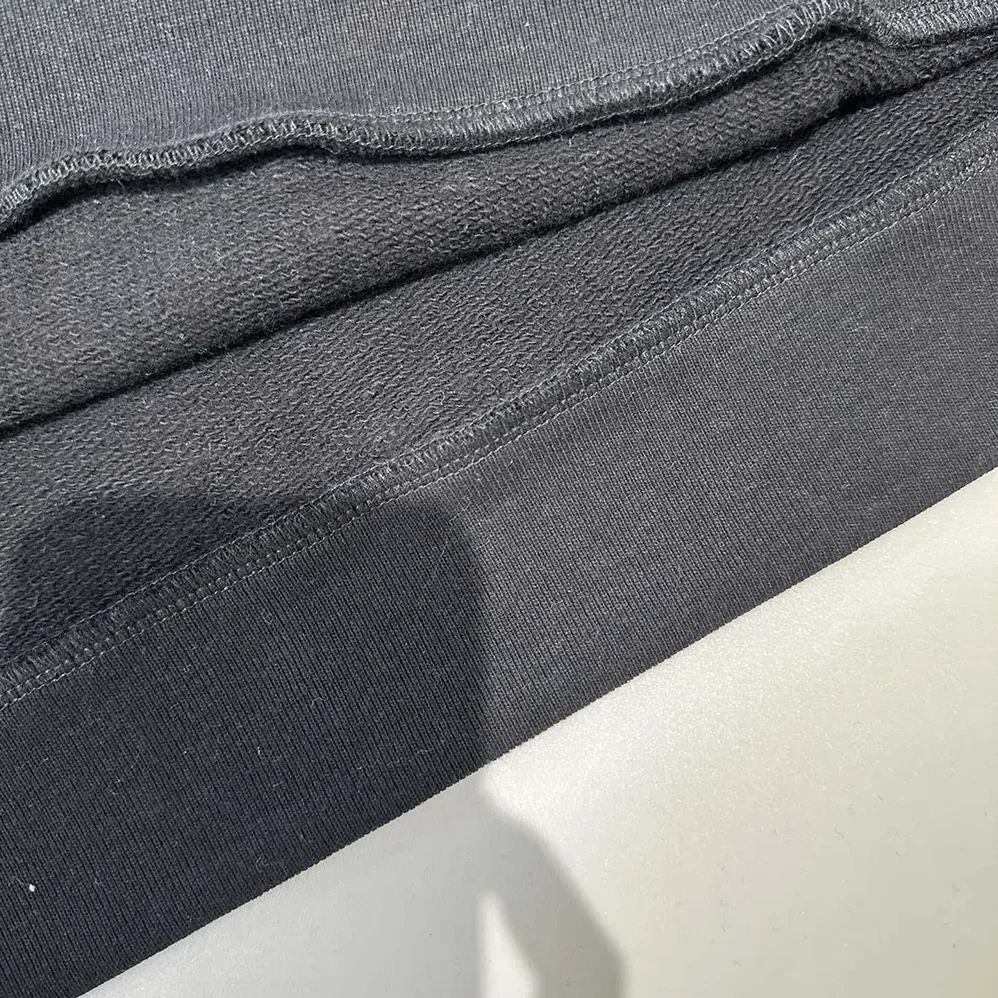 Celine Troubadour Loose Hoodie in Cotton Fleece for Women in Black Celine Troubadour Loose Hoodie in Cotton Fleece for Women in Black