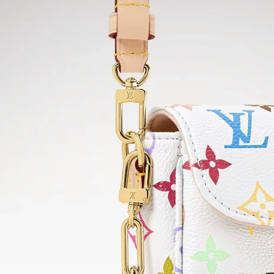 Louis Vuitton LV x TM Wallet On Chain Ivy Crossbody Bag in Multicolor Gold Hardware