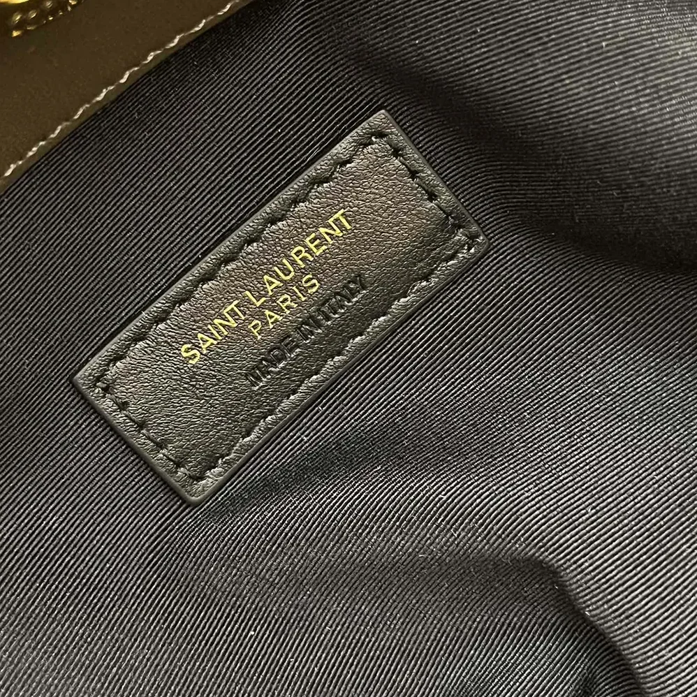 Saint Laurent YSL Jamie Shopping in Lambskin for Women in Dark Green Saint Laurent YSL Jamie Shopping in Lambskin for Women in Dark Green