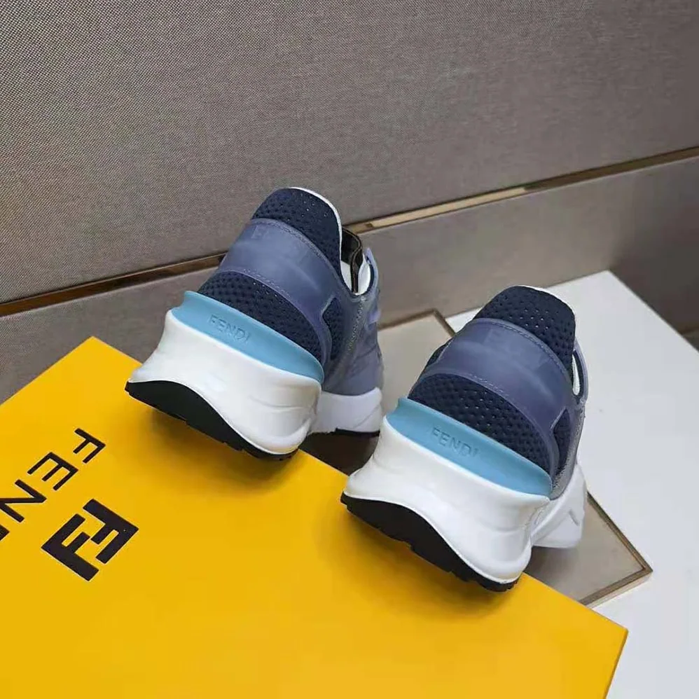 Fendi Flow Light Blue Nylon Low for Men in tops Fendi Flow Light Blue Nylon Low for Men in tops