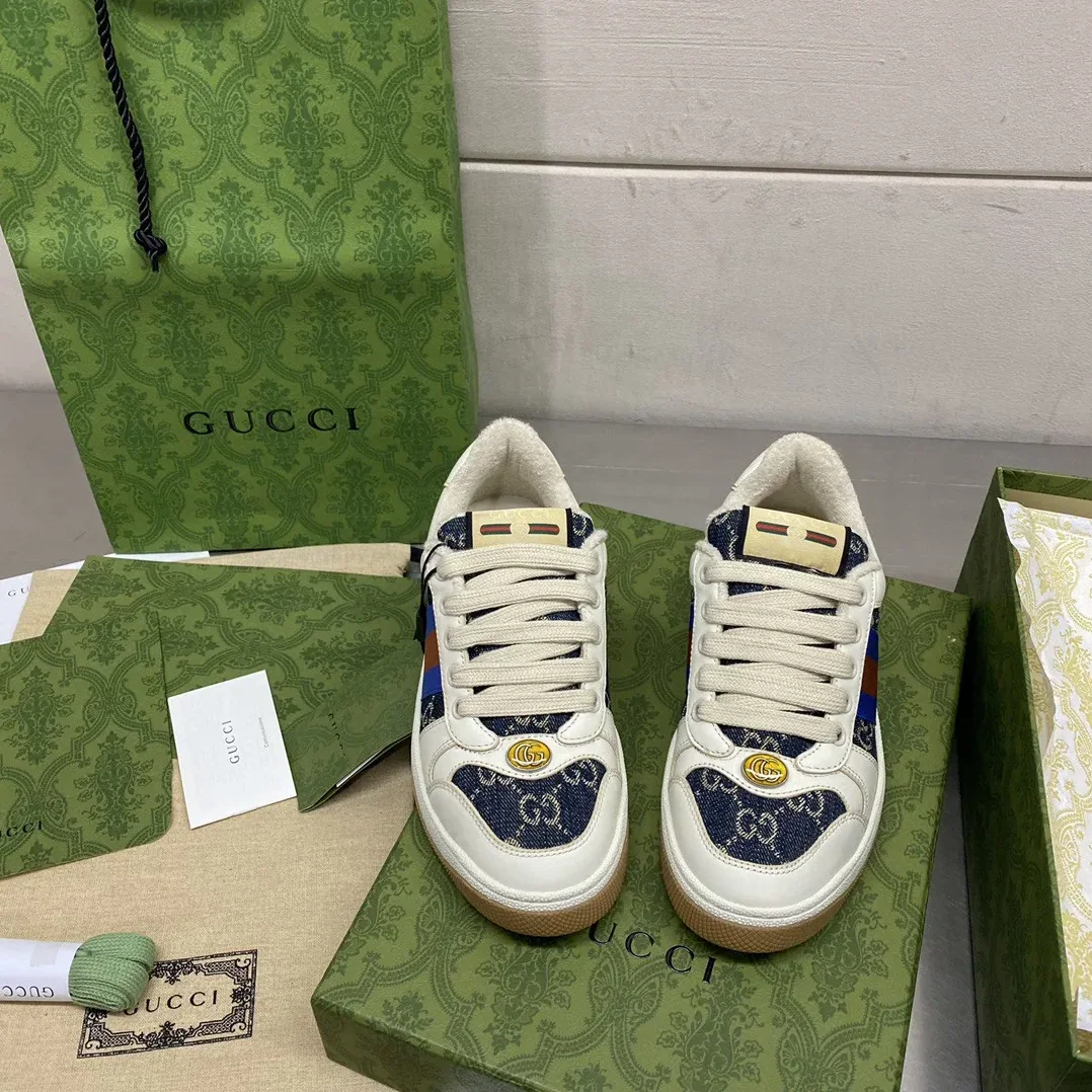 Gucci Screener GG Sneaker White
