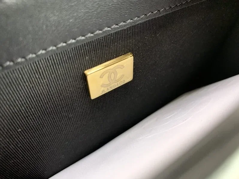 Chanel Mini Top Handle Bag Black /